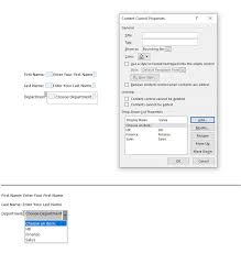 Collaborate for free with an online version of microsoft word. How To Create Fillable Forms In Microsoft Word