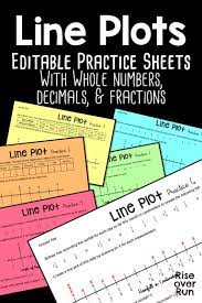 Line Plots 5th Grade Line Plot Worksheets 5th Grade Worksheets Practices Worksheets