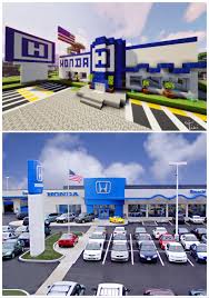 Search for honda dealers by zip code, city, state and dealership name. I Made A Honda Dealership In Minecraft Honda