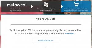 Looking for my lowes card login? Lowe S Military Discount 2021 Active Duty Retiree Veteran 10 Off