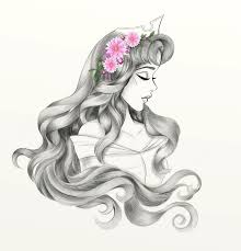 Janene Dunbar On Behance Disney Aurora Hairpik Illustration Sleeping Beauty Disney Princess Drawings Disney Princess Sketches Disney Princess Tattoo
