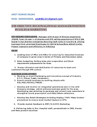 A great resume is a key that opens doors to a better future. Resume For Post Of Regional Zonal Manager