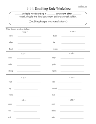 Orton Gillingham For All Doubling Rule Spelling Rules Activities Spelling Rules