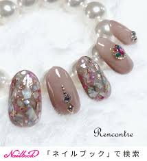 オールシーズン ハンド シンプル ワンカラー シェル rencontreのネイルデザイン no 3992228 ネイルブック ネイル シェル ワンカラー