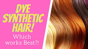 I found some beautiful super long synthetic extensions today. 6 Dyes Experiment Dying Synthetic Hair With Rit Adore Arctic Fox Toner And Box Haircolor Youtube