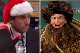 What is the theme of the christmas party in season 5? Can You Pass This Super Specific The Office Holiday Quiz