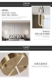 dms单头圆环u形吊灯卧室创意简约设计师个性轻奢样板房咖啡厅吊灯 淘宝网 ceiling lights lamp home decor