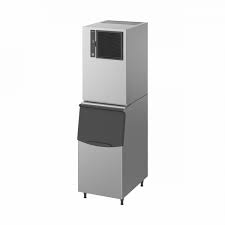 This outdoor ice maker can store 26 pounds of ice and produce 65 pounds in a day. Im 240awne Cuber Modular Hoshizaki Europe
