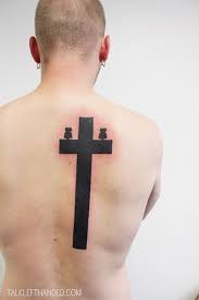 Cross tattoos have been a popular venture for many people, men and women alike. Solid Cross Tattoo