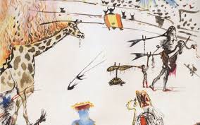Сальвадор дали (1904 — 1989) был испанским художником. V San Francisko Pohitili Kartinu Salvadora Dali Goryashij Zhiraf Zhurnal Esquire Ru