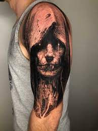 Free shipping on orders over $99. My First Piece By Robby At Damascus Tattoo Damascus Md Scary Tattoos Body Tattoos Creepy Tattoos