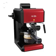 Mr Coffee Cafe 20 Ounce Steam Automatic Red Espresso Cappuccino Machine Walmart Com Cappuccinomachine In 2020 Cappuccino Maschine Cappuccino Maker