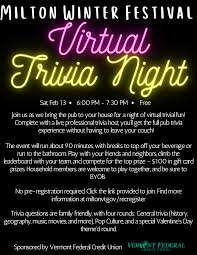 It's actually very easy if you've seen every movie (but you probably haven't). Milton Recreation Department Trivia Night Tonight 100 Prize For The Winning Team Starts At 6 Pm Sharp No Registration Required Click This Link To Join Https Triviahub Io Zoom Us J 84654558970 Meeting Id 84654558970 Helpful Information