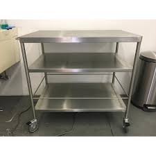 What type of trolley do you need? Ikea Flytta Stainless Steel Rolling Kitchen Cart Aptdeco