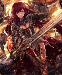 Pin By Alberto Lanza On Personaje Anime Art Girl Anime Warrior Anime Drawings
