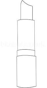 Drawing and coloring lips for childrentoday i draw and color lips for children with markers! How To Draw Lipstick Step By Step Drawing Guide By Dawn Dragoart Com