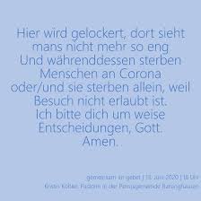Gott beantwortet gebete nicht auf der grundlage wer betet. Petrus Vs Corona