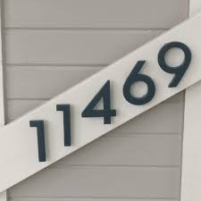 © our house designs llc 2021. Diy House Numbers Ryan Hobbies