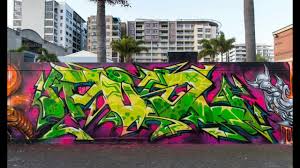 It may include arrows, spikes, and other decorative elements depending on the technique used. Best Wildstyle Graffiti In The World Youtube