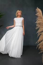 Alle noni brautkleider findest du online in unserem shop. Kurzes Paillettentop Mit Flugelarmeln Zur Hochzeit Isla Modestil Braut Oberteile Flugelarmel