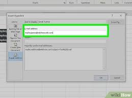 In dem feld adresse geben sie dann die url der gewünschten zielseite an. Links In Excel Einfugen Wikihow