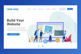 Website Builder Landing Page Template Fun Website Design Website Header Design Landing Page