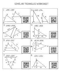 For what value of x, is triangle abc similar to triangle def ? Similar Triangles Worksheet With Qr Codes Free Teaching Geometry Geometry Worksheets High School Math