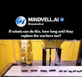 Two industrial robots are shown working together on an automated assembly line to sort and arrange batteries with high speed and precision., The Delta robot and the Fanuc LR Mate 200iD are programmed ...