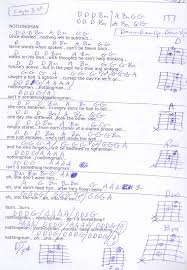 nothing man pearl jam guitar chord chart in 2019 jazz