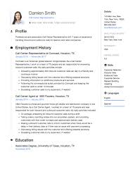 Call Center Resume Guide 12 Free Downloads 2020