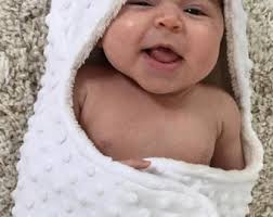 Baby Girl Personalized PINK Swaddle Blanket Pink Infant Minky Swaddle With  Personalized Hood Soft Receiving Pink Minky Swaddle