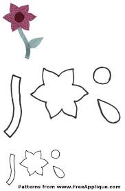 Flower Patterns Flower Applique Patterns Applique Patterns Free Applique Patterns