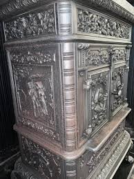 Find your nearest de dietrich approved stockist in the uk and northern ireland on our dealer locater. Antiques Atlas Victorian Ornate Cast Iron Wood Burning Stove