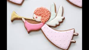 Once you get the ingredients outside, things will go very quickly! How To Decorate Angel Cookies With Royal Icing Youtube