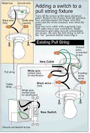 Changing Pull Switch Light To A Wall Switch Electrical Wiring Forum Gardenweb Home Electrical Wiring Electrical Wiring Diy Electrical