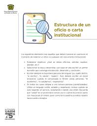 La carta certificada es una forma segura de enviar documentos o cartas. Estructura De Un Oficio O Carta Institucional By Adri Issuu