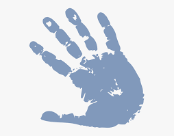 Therefore, many people will use an outline to get the information in a place that is easily organized. Child Handprint Png Blue Hand Print Transparent Png Download Transparent Png Image Pngitem