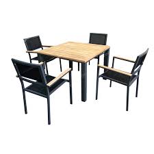 Constructed of meranti wood with a beautiful teak oil finish, this outdoor furniture set takes the guesswork out of coordinating furniture as it is two chairs and one table all in one piece. Dubai Outdoor Furniture Commercial Hotel Restrurant Dining Table And Chair Teak Garden Furniture Sets Buy Garden Chairs And Table Set Teak Garden Furniture Garden Furniture Sets Product On Alibaba Com