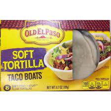 See the calorie, fat, protein and carbohydrate value of old el paso stand 'n stuff 8 soft tortillas boats flour 193g here. Calories In Soft Tortilla Taco Boats From Old El Paso