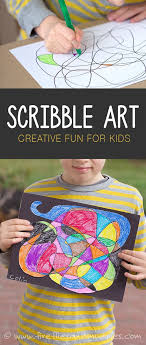 Scribble Art Creative Art For Kids Creative Art Activities Art Activities For Kids Scribble Art