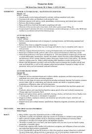 Mechanics generally focus on performing tasks to help keep vehicles running well. Auto Mechanic Resume Samples Velvet Jobs