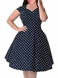 Nemidor Womens 1950s Style Cap Sleeve Polka Dot Summer Vintage Plus Size Swing Ebay