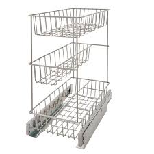 With a 250 lb weight capacity per shelf on feet levellers, it. Closetmaid 3 Tier Compact Kitchen Cabinet Pull Out Drawer Reviews Wayfair