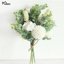 Maybe you would like to learn more about one of these? Country Style Flower Bouquet Artificial Silk Peony Ball Flower Wedding