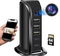 Spy Camera Charging Station Iuni Ip91 64gb Wi-fi Full Hd ...