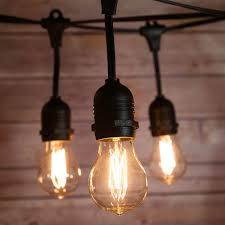 Check spelling or type a new query. 10 Suspended Socket Vintage Outdoor Commercial String Light Set Ps50 Edison Light Bulbs 21 Ft Black Cord W E26 11w Weatherproof On Sale Now At Best Bulk Wholesale Prices