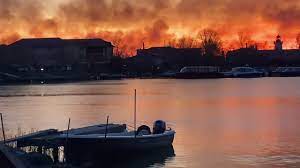 Imagini apocaliptice în Delta Dunării din cauza incendiilor provocate de oameni - Stirileprotv.ro