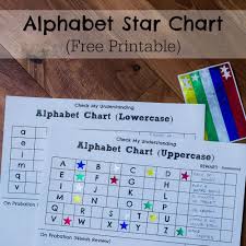 Alphabet Star Charts Researchparent Com