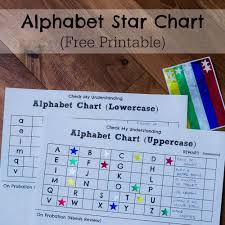 alphabet star charts researchparent com