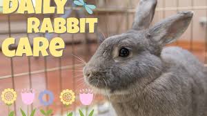 Rabbits are very lovable pets that require daily care in order to keep them a happy and healthy. Daily Rabbit Care Youtube
